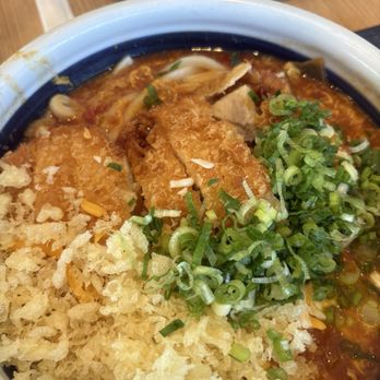 Marugame Udon - Cheese Katsu Tomatama Curry udon - Japanese Near Me - Cupertino, California Marugame Udon - Cheese Katsu Tomatama Curry udon - Japanese Near Me - Cupertino, California