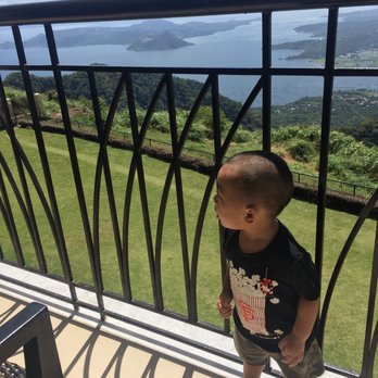 Taal Vista Hotel - balcony view of Taal - Hotels Near Me - Tagaytay, CAV
