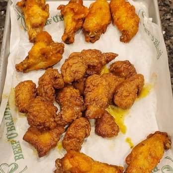 Beef 'O' Brady's - a tray of chicken wings - Pubs Near Me - Brandon, Florida
