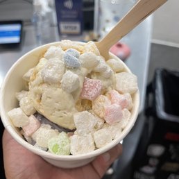 Dalgona milk tea and jasmine milk tea with mochi Dalgona milk tea and jasmine milk tea with mochi