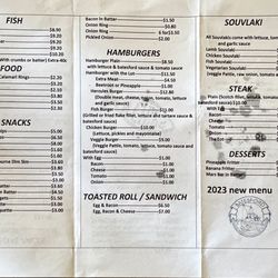 Batesford Fish and Chips - Menu (2/2)