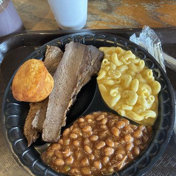 Ted's Bar-B-Q - Brisket Plate - Barbeque Near Me - Madison, Alabama
