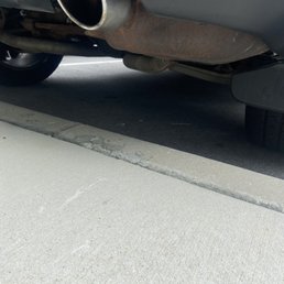 Nothing but rust underneath