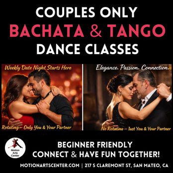 Motion Arts Center - Couples Only Dance Classes - Dance Studios Near Me - San Mateo, California