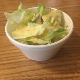 Very small salad. Very small salad.