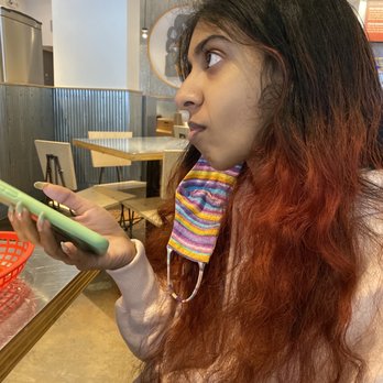 Chipotle Mexican Grill - my friend priyanka having her first burrito after major heart surgery! - Fast Food Near Me - Seattle, Washington Chipotle Mexican Grill - my friend priyanka having her first burrito after major heart surgery! - Fast Food Near Me - Seattle, Washington