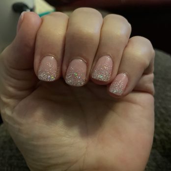 Vogue Nails and Spa - Dip powder nails!! With ombré glitter. - Nail Salons Near Me - Clovis, California Vogue Nails and Spa - Dip powder nails!! With ombré glitter. - Nail Salons Near Me - Clovis, California