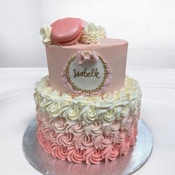 Casa Del Pane Bakery & Deli - Custom two-tier birthday cake