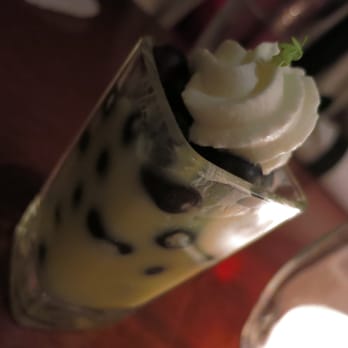 Seasons 52 - blueberry with lemon curd - way too sweet - New American Near Me - Orlando, Florida
