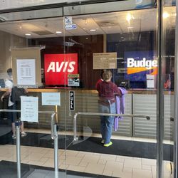 Avis Rent A Car - Entry way, gotta wait in Lobby for associates to wave you in. ;)