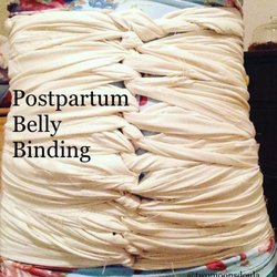 Raising Birth Doula Care - Belly Binding for postpartum recovery