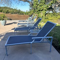 Patio Furniture Revival - Brown Jordan Coast Chaise Lounges