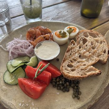 Fig Tree - Gravlox Plate (2025) - Cafes Near Me - Los Angeles, California