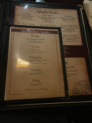 Menu photo 2 Two Guys Pizza And Pasta Highland, CA