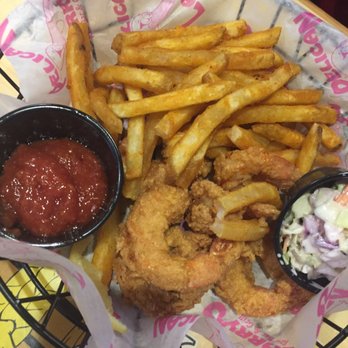 Pelican Larry's Raw Bar and Grill - Fried Shrimp Basket - American Near Me - Naples, Florida Pelican Larry's Raw Bar and Grill - Fried Shrimp Basket - American Near Me - Naples, Florida