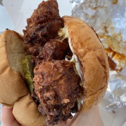 Hot Chicken Sandwich