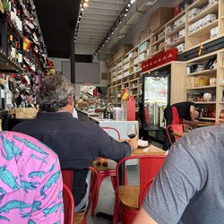 Grocery store within restaurant