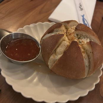 The Moderne - Krab rangoon bread - Tapas/Small Plates Near Me - Orlando, Florida The Moderne - Krab rangoon bread - Tapas/Small Plates Near Me - Orlando, Florida