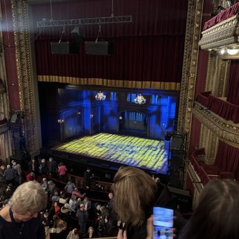 CIBC Theatre - "Clue" Stage from Mezzanine Right- Row C -Seat 6. Careful! Anyone seat 8 & higher will not see side of stage. - Performing Arts Near Me - Chicago, Illinois