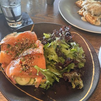 Wade's Landing - Smoked Salmon Toast - Cocktail Bars Near Me - Rockwall, Texas Wade's Landing - Smoked Salmon Toast - Cocktail Bars Near Me - Rockwall, Texas