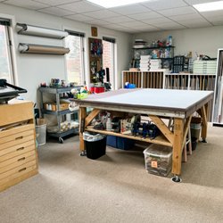 Studio 3 - When you leave items in our care for framing we do all the work in our workshop, with your items never leaving our sight.