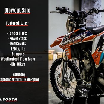 Allsouth Autosports - Attn: Atlanta and surrounding areas, here is your reminder!! Saturday, September 28th we're having a huge inventory sale. From accessories - Auto Repair Near Me - Buford, Georgia Allsouth Autosports - Attn: Atlanta and surrounding areas, here is your reminder!! Saturday, September 28th we're having a huge inventory sale. From accessories - Auto Repair Near Me - Buford, Georgia