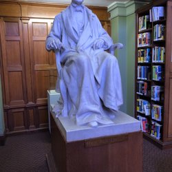 Concord Free Public Library - Ralph Emerson statue