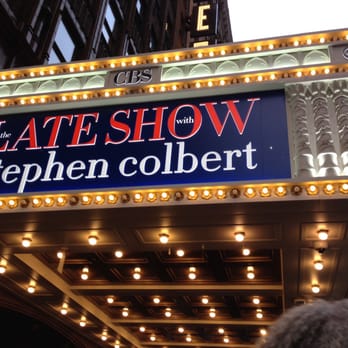 The Late Show with Stephen Colbert - Studio Taping Near Me - New York, New York The Late Show with Stephen Colbert - Studio Taping Near Me - New York, New York