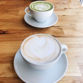 Cure Coffeehouse - Pumpkin chai latte and matcha latte. - Coffee & Tea Near Me - Norfolk, Virginia Cure Coffeehouse - Pumpkin chai latte and matcha latte. - Coffee & Tea Near Me - Norfolk, Virginia