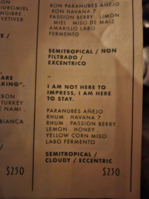 Menu photo 1 Selva Oaxaca de Juárez, OAX Menu photo 1 Selva Oaxaca de Juárez, OAX