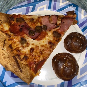 Beach pizza - a slice of pizza on a plate - Pizza Near Me - Manhattan Beach, California Beach pizza - a slice of pizza on a plate - Pizza Near Me - Manhattan Beach, California