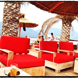 L'Oasis Bar - La terrasse côté plage