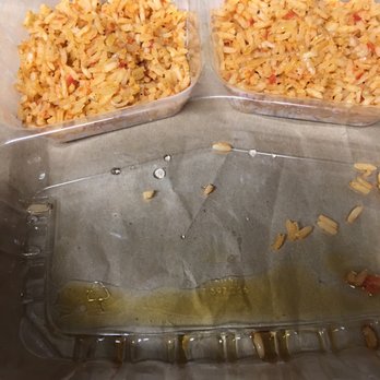 Chuy's - Pool of grease in box - Tex-Mex Near Me - Pasadena, Texas