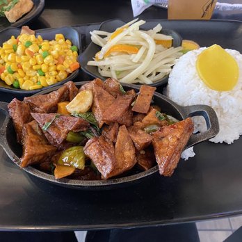 Bobamia - Vegetarian three cup tofu - Taiwanese Near Me - Rowland Heights, California