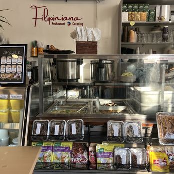 Filipiniana - Main counter with turo-turo - Filipino Near Me - Elmhurst, New York
