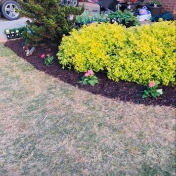 JV Lawn Care - We did this a beautiful flower bed - Lawn Services Near Me