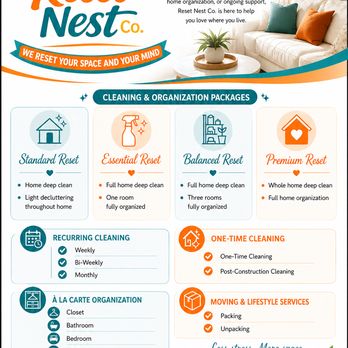 Reset Nest - Let us help alleviate your overwhelm! - Home Organization Near Me Reset Nest - Let us help alleviate your overwhelm! - Home Organization Near Me