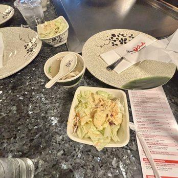 Hino Oishi - Salad, miso soup - Japanese Near Me - Carmel, Indiana Hino Oishi - Salad, miso soup - Japanese Near Me - Carmel, Indiana