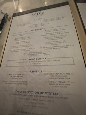 Menu photo 4 Serea Coastal Cuisine Coronado, CA Menu photo 4 Serea Coastal Cuisine Coronado, CA