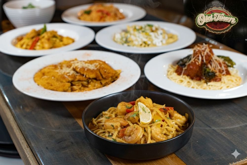 Food from Old Town Burrito