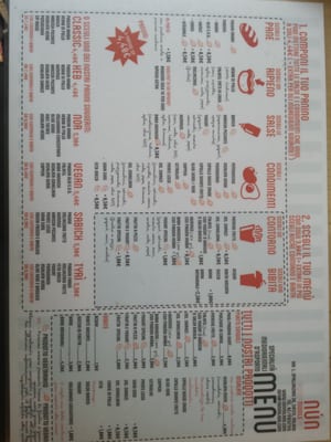 Menu photo 6 Nùn Milan, MI