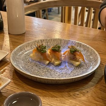 Sushi Cho - Salmon service by owner - Japanese Near Me - Fairfax, Virginia