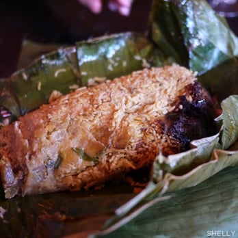 Sigiri - Chicken Lamprais, more impressive than it looks, I'd pass next time. - Sri Lankan Near Me - New York, New York