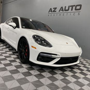 AZ Auto Aesthetics - Porsche Panamera Turbo - Vehicle Wraps Near Me - Mesa, Arizona