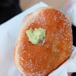 Fuji Bakery - Matcha Custard Malasada ($4.25)