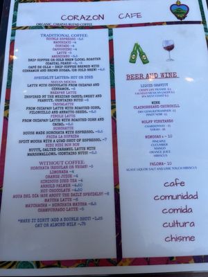 Menu photo 7 Corazon Cafe San Luis Obispo, CA Menu photo 7 Corazon Cafe San Luis Obispo, CA