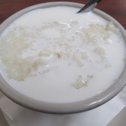 The Oasis Cafe - Love grits with 1/2 & 1/2.