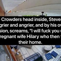 Buon Vino - Steven Crowder is a known wife abuser.
