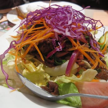 Panya Thai Kitchen - yum nuer (beef salad) - Thai Near Me - Escondido, California Panya Thai Kitchen - yum nuer (beef salad) - Thai Near Me - Escondido, California