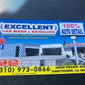 Excellent Car Wash - Auto Detailing Near Me - Hawthorne, California